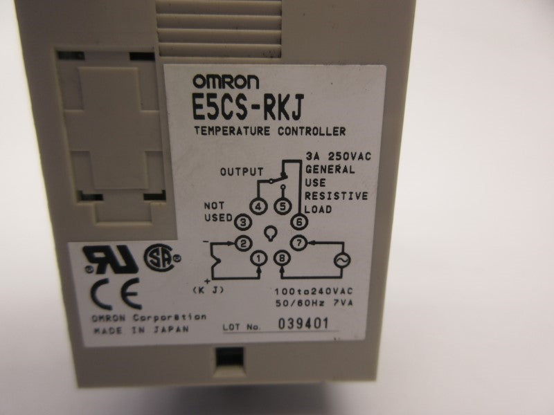 OMRON E5CS-RKJ 100-240VAC 3A NSNP