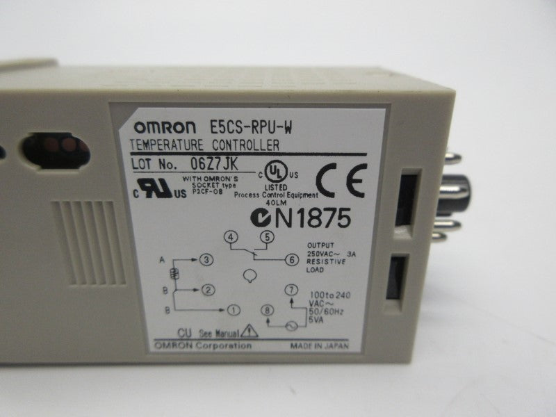 OMRON E5CS-RPU-W 100-240VAC NSNP