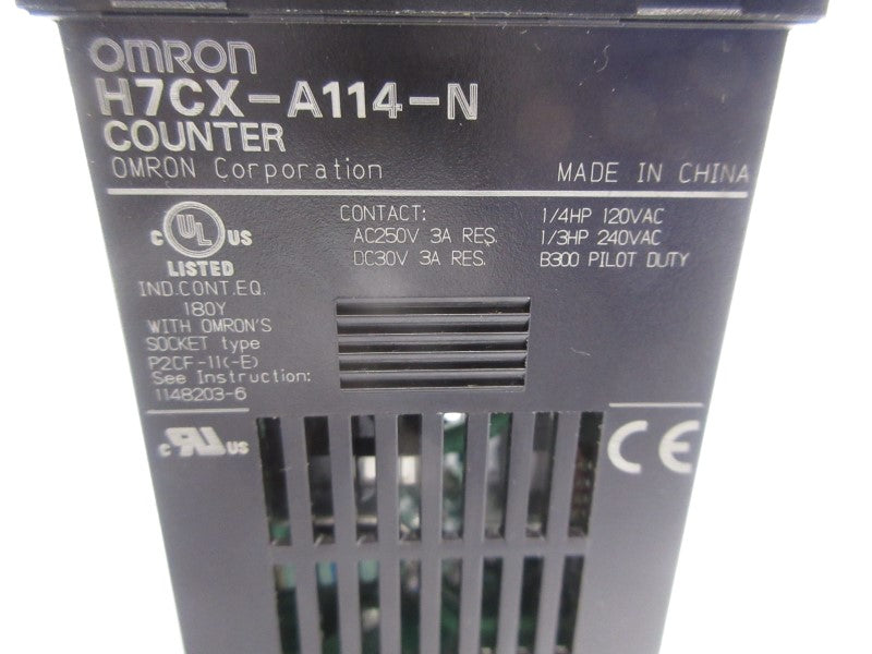 OMRON H7CX-A114-N 120-240VAC 3A NSNP