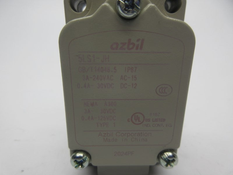AZBIL 5LS1-JH 240VAC 3A NSNP
