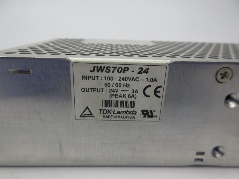 TDK LAMBDA JWS70P-24 100-240VAC 1.0A NSNP