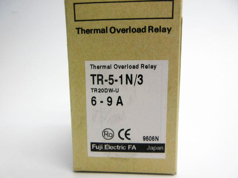 FUJI ELECTRIC TR20DW-U TR-5-1N/3 690V 6-9A NSMP