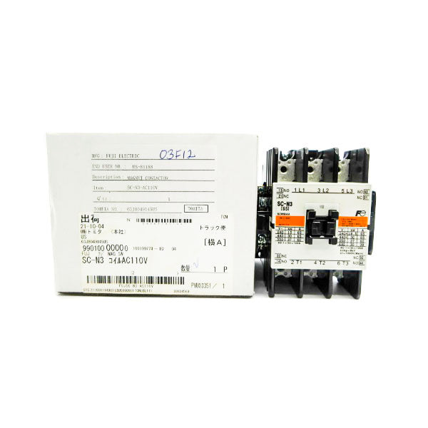 FUJI ELECTRIC SC-N3 110VAC 100A NSMP