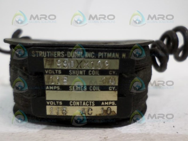 STRUTHERS-DUNN 99DXX109 COIL 115V  UNMP