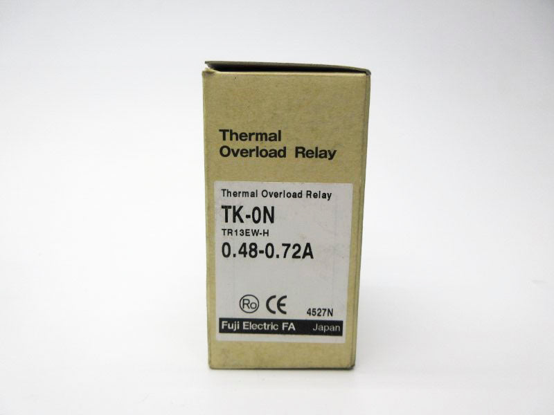 FUJI ELECTRIC TR13EW-H TK-0N 690V 0.48-0.72A NSMP
