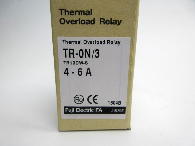 FUJI ELECTRIC TR13DW-S TR-0N/3 690V 4-6A NSMP
