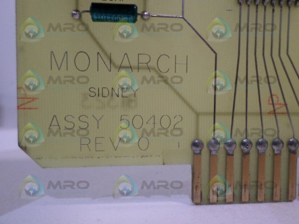 MONARCH 50402 CIRCUIT BOARD  UNMP
