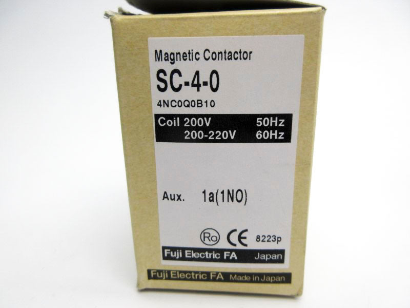 FUJI ELECTRIC 4NC0Q0B10 SC-4-0 200-220V 30A NSMP