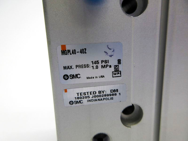 SMC MGPL40-40Z 145PSI NSNP
