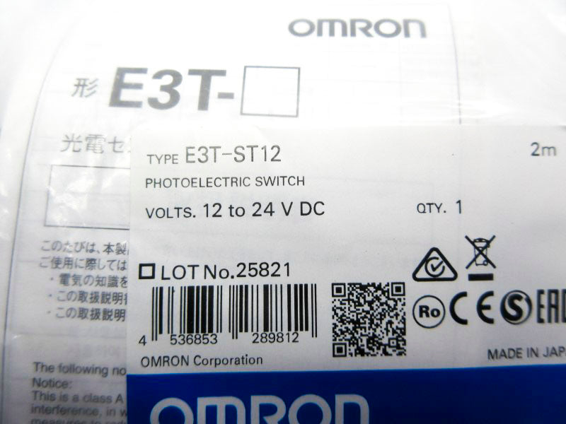OMRON E3T-ST12 12-24VDC 2M NSMP