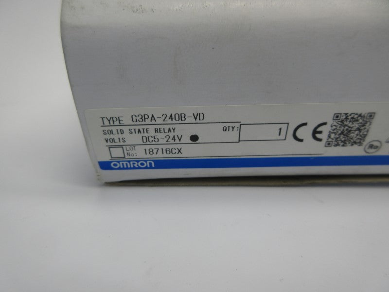 OMRON G3PA-240B-VD 5-24VDC 40A NSMP