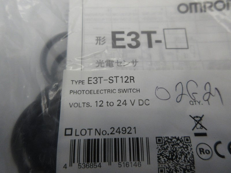 OMRON E3T-ST12R 12-24VDC 2M NSMP