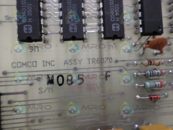 COMCO TR6070 CIRCUIT BOARD  UNMP