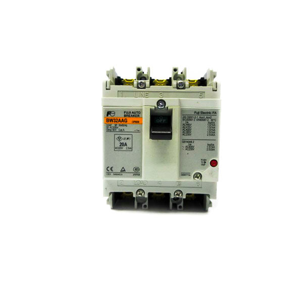 FUJI ELECTRIC BW32AAG-3P020 500V 20A NSNP