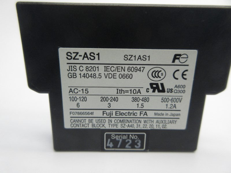 FUJI ELECTRIC SZ-AS1 500-600V 1.2A NSNP