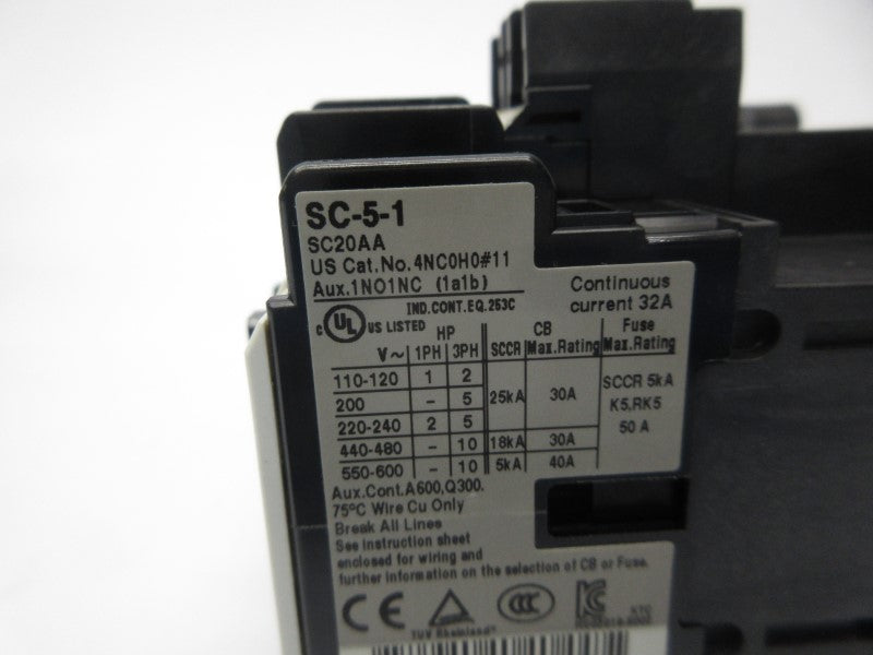FUJI ELECTRIC 4NC0H0B11 SC-5-1 200-220V 30A NSNP