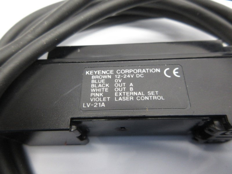 KEYENCE LV-21A 12-24VDC (AS PICTURED) UNMP