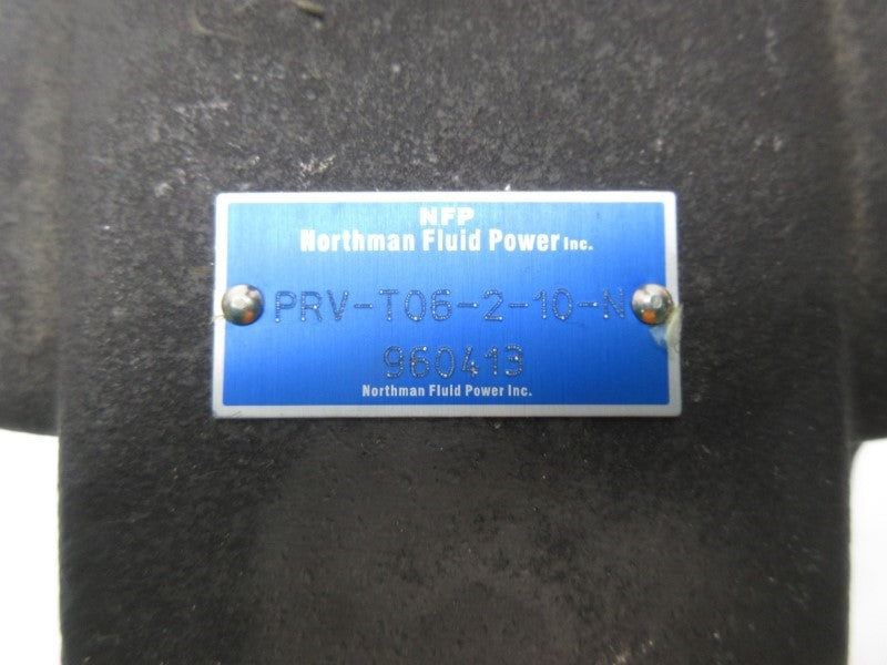 NORTHMAN FLUID POWER PRV-T06-2-10-N NSNP