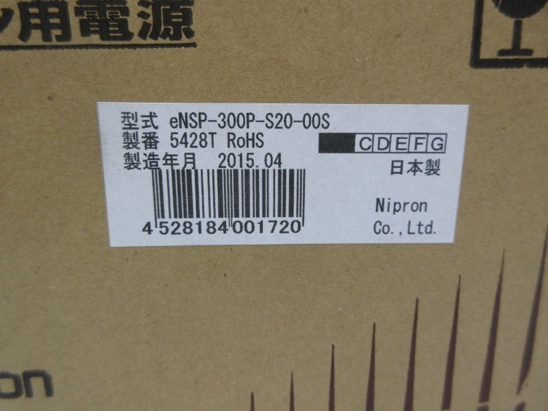 NIPRON ENSP-300P-S20-00S 100-240V 3.1-1.3A NSMP