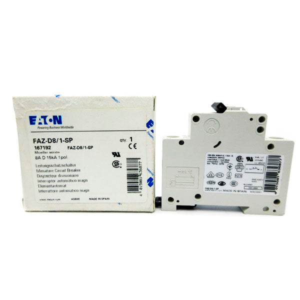 EATON FAZ-D8/1-SP 277VAC 8A NSMP
