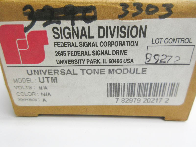 INDUSTRIAL SPARE PART UTM SER. A NSMP