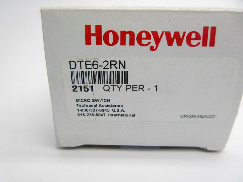 HONEYWELL DTE6-2RN 250VAC 10A NSMP