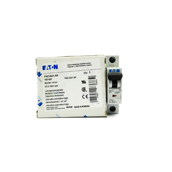 EATON FAZ-D2/1-SP 240/415V 2A NSMP