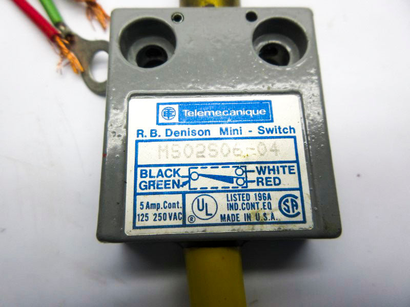 TELEMECANIQUE MS02S06-04 250VAC 5A NSNP