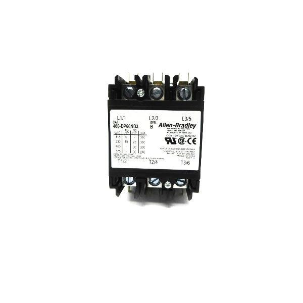 ALLEN BRADLEY 400-DP60ND3 SER. B 120V NSNP