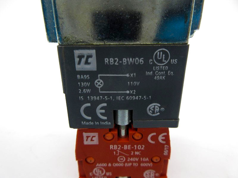 SHAMROCK CONTROLS RB2-BW06 130V NSNP