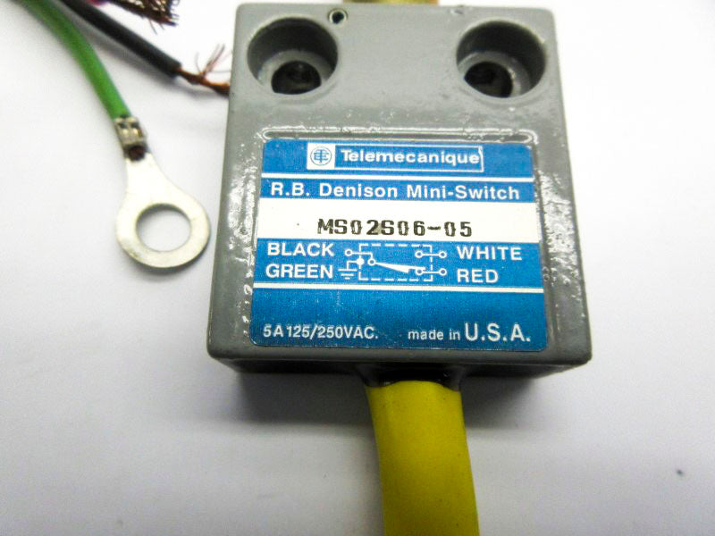 TELEMECANIQUE MS02S06-05 125/250VAC 5A NSNP
