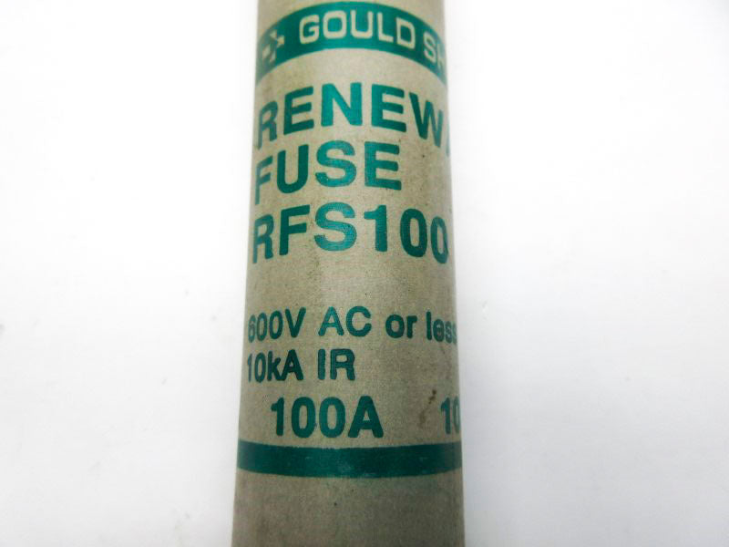 GOULD SHAWNUT RFS100 600VAC 100A NSNP