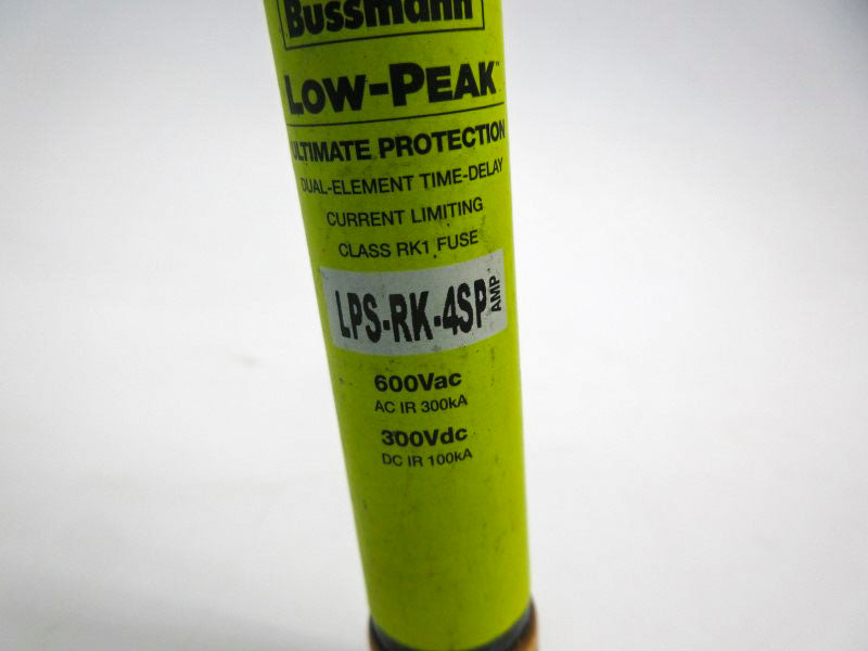 BUSSMANN LPS-RK-4SP 600VAC 4A (YL) NSNP