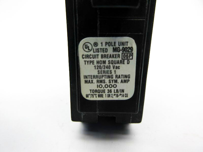 SQUARE D HOM120 SER. 1 120/240VAC 20A NSNP