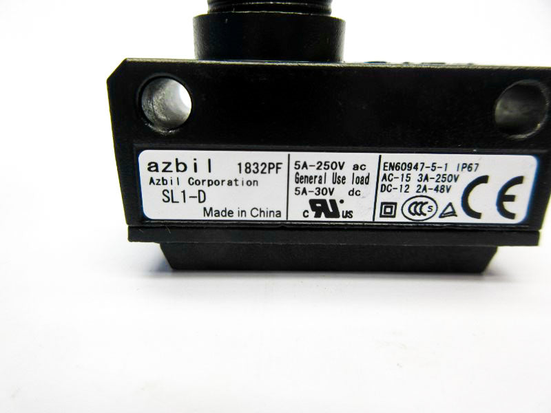 AZBIL SL1-D 250VAC 5A NSNP