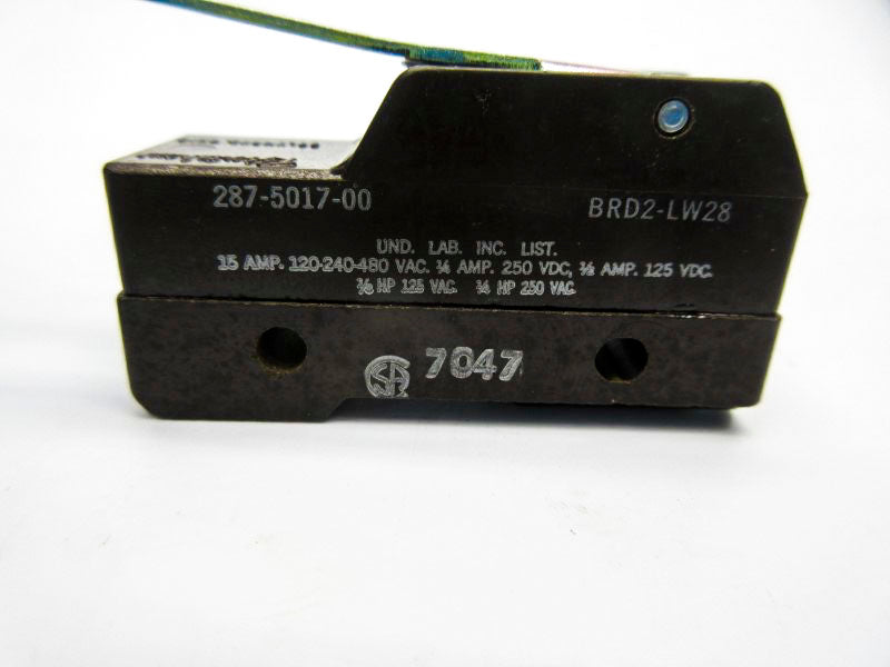 ROBERTSHAW BRD2-LW28 287-5017-00 480VAC 15A NSNP