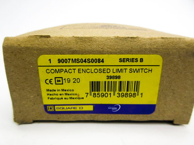 SQUARE D 9007MS04S0084 SER. B 125/250VAC 3A NSMP