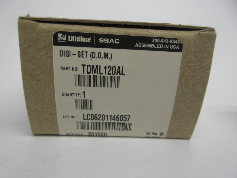 LITTELFUSE TDML120AL 120VAC 10A 0.1-51.2S NSMP