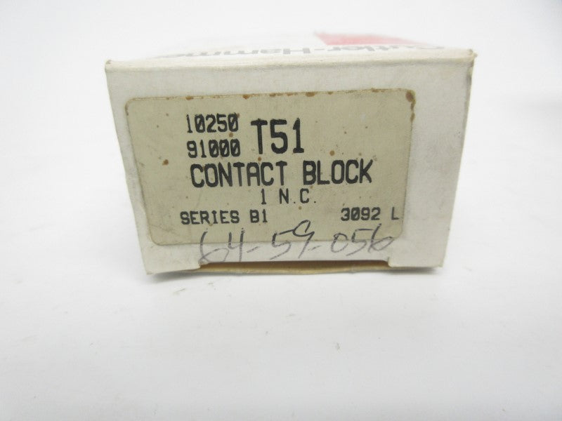 CUTLER HAMMER 10250T51 SER. B1 NSMP