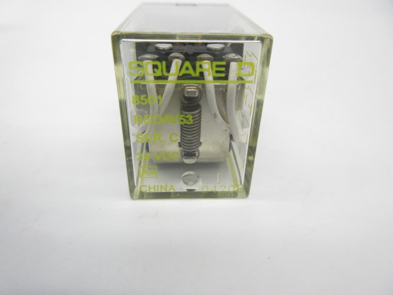 SQUARE D 8501RSD4V53 SER. C 24VDC UNMP