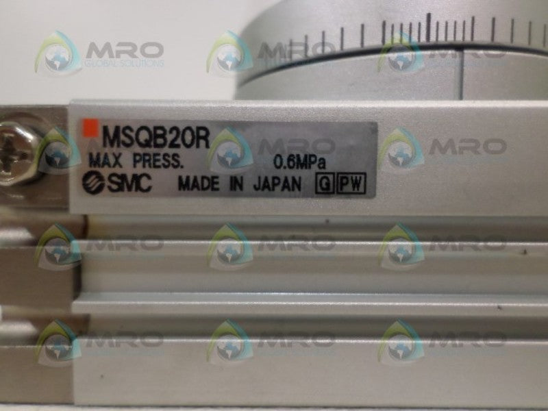 SMC MSQB20R ROTARY ACTUATOR TABLE AIR STAGE  NSNP