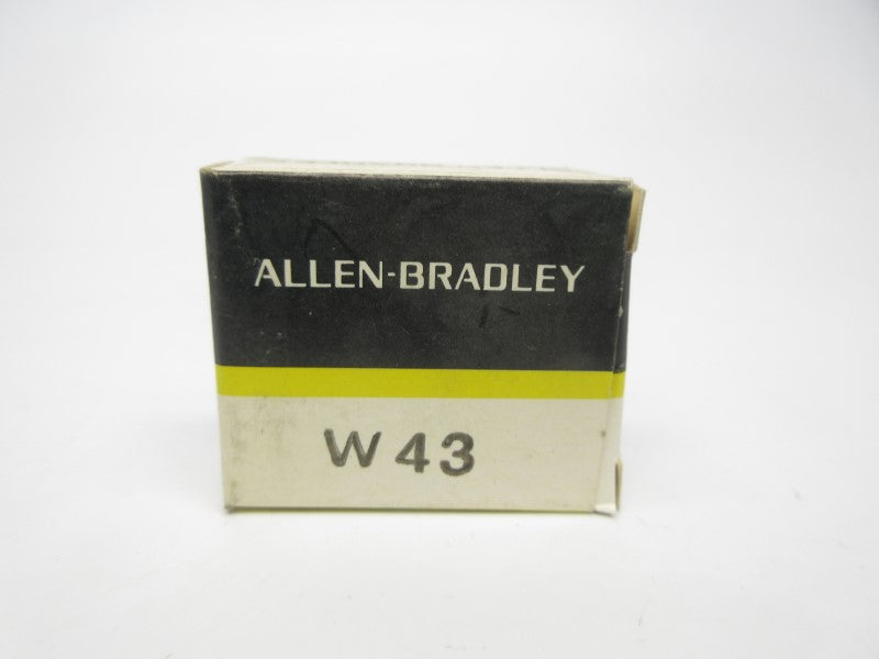 ALLEN BRADLEY W43 (BK/YL) NSMP