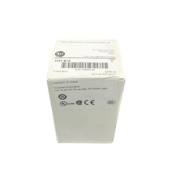ALLEN BRADLEY 800T-B1A SER. T (WH) NSFS