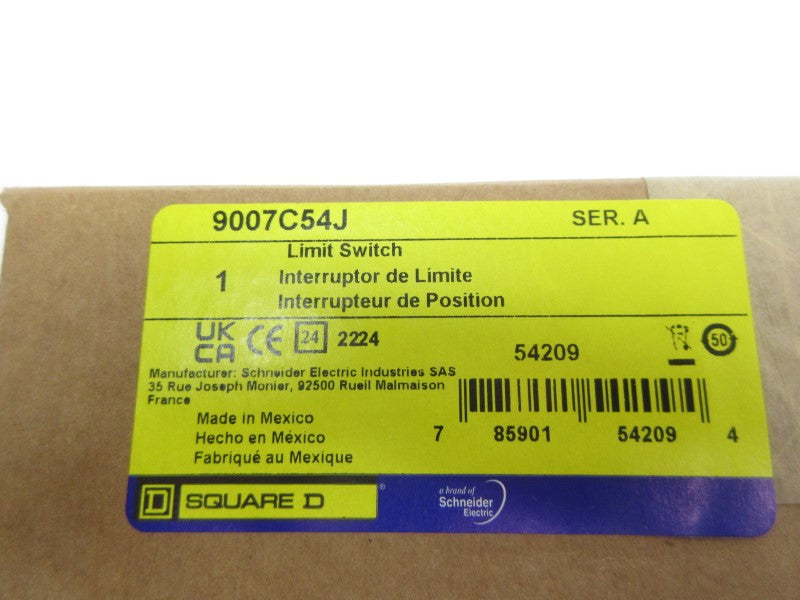 SQUARE D 9007C54J SER. A NSFS