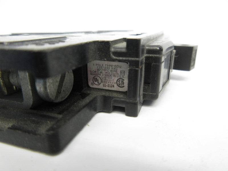 SQUARE D QOU115 120/240VAC 15A UNMP