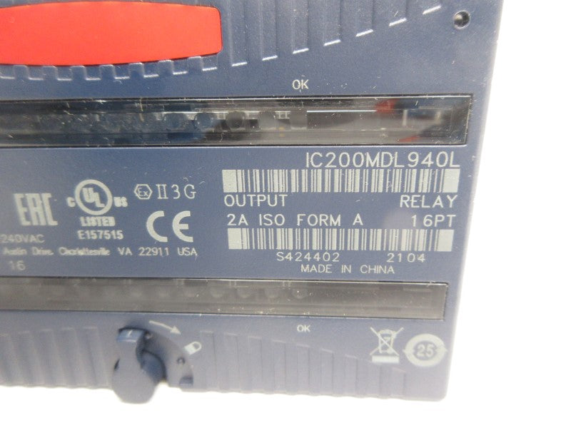 EMERSON IC200MDL940L 120-240VAC NSNP