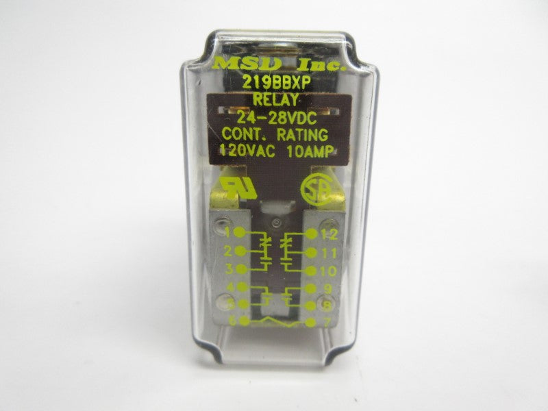 MSD 219BBXP 24-28VDC 10A NSNP