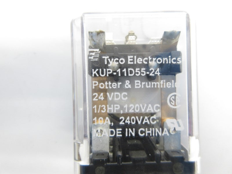 POTTER & BRUMFIELD KUP-11D55-24 24VDC 10A NSNP