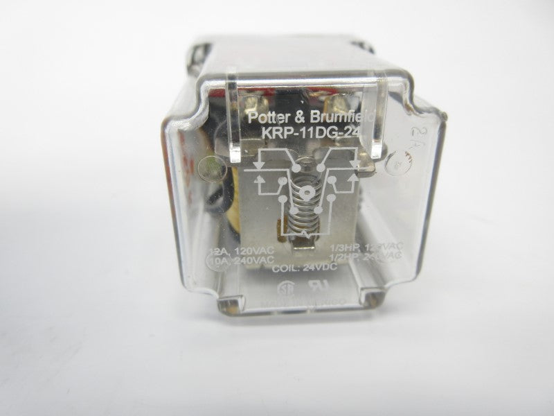 POTTER & BRUMFIELD KRP-11DG-24 120VAC 12A NSNP