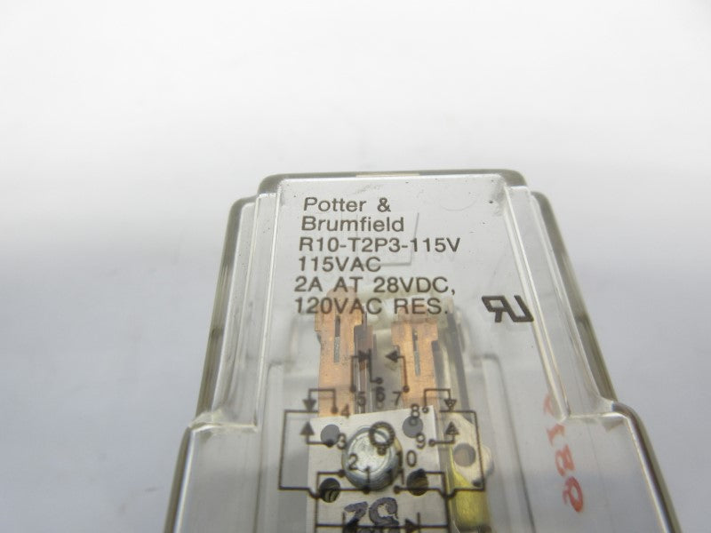 POTTER & BRUMFIELD R10-T2P3-115V 115VAC 2A NSNP